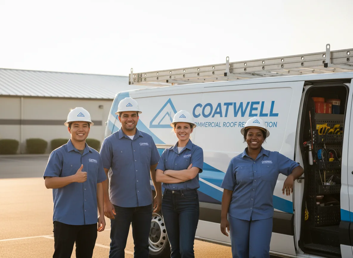 Commercial roof coating company in Skyforest, CA